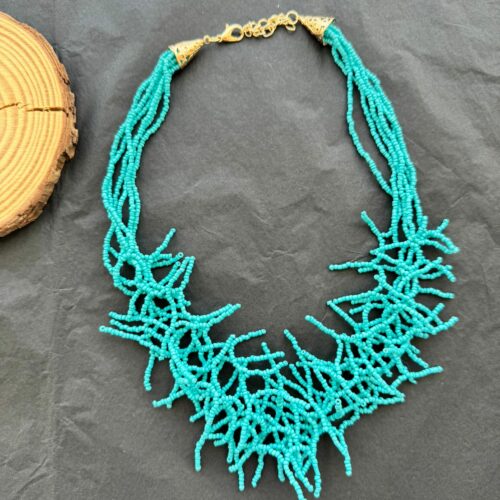 Collar-cuentas-de-semilla-Collar-de-cuentas-de-semillas-collar-de-cuello-gargantilla