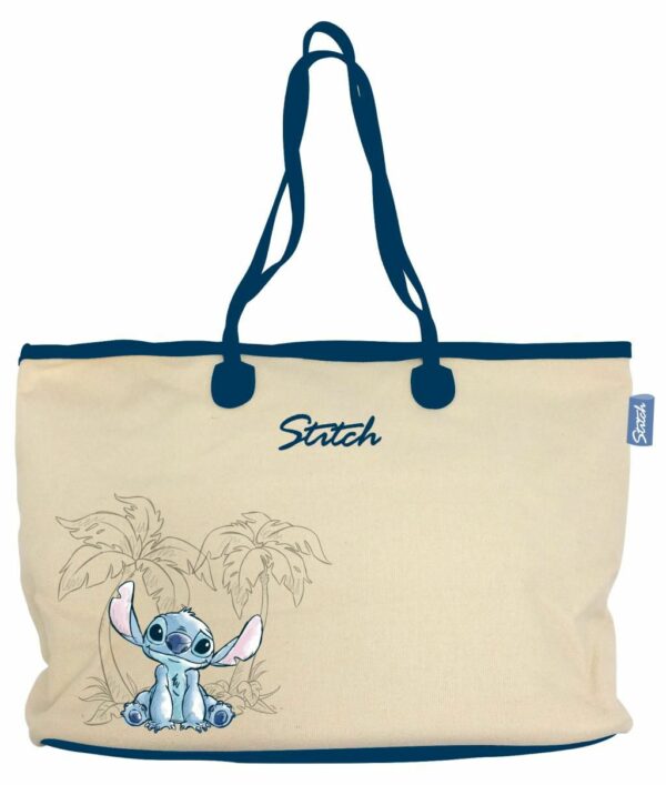STITCH - Ohana & Blue - Casual Oversized Canvas